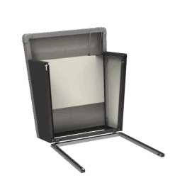 Biohort Rasenrobotergarage Charly -Gartengeräte Geschäft Charly offen