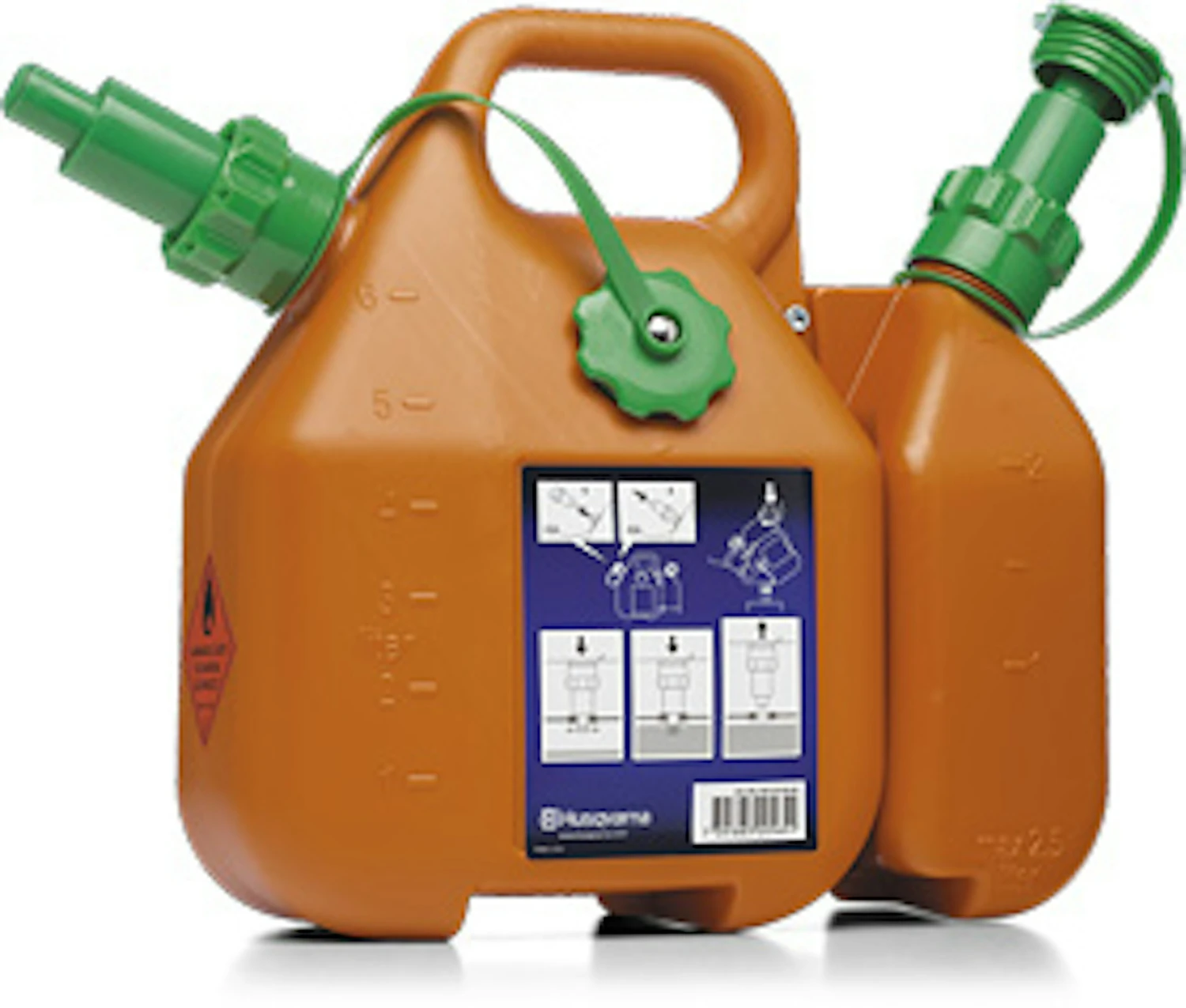 Husqvarna Kombikanister, 6+2,5 Liter 1 Husqvarna Kombikanister, 6+2,5 Liter