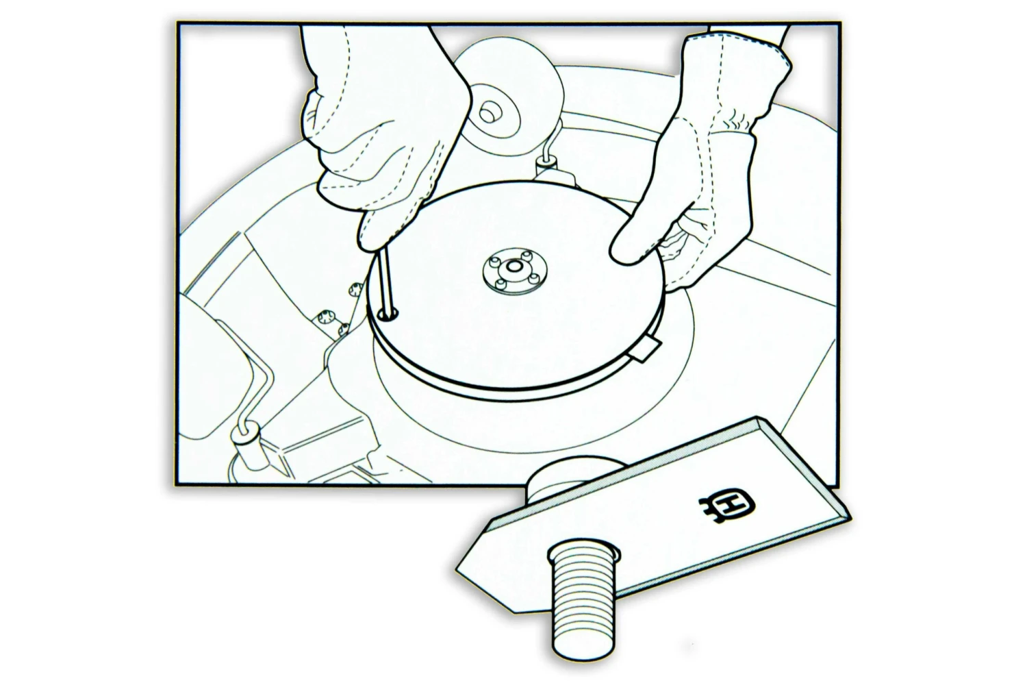 Husqvarna Robuster Messersatz H2 Für Automower 2 Husqvarna Robuster Messersatz H2 Für Automower – Bild 2