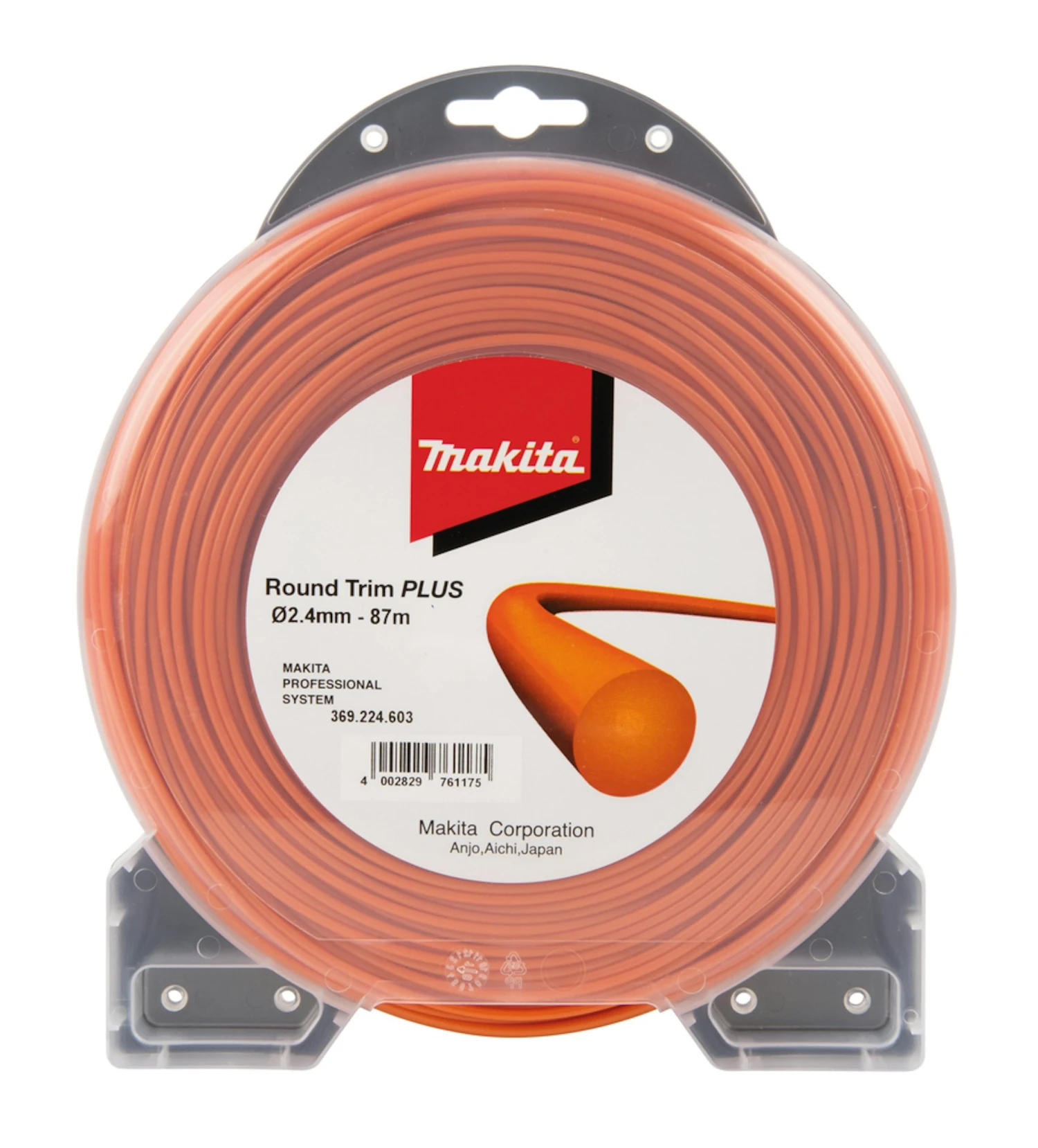 Makita Mähfaden Rund 2,4mmx87m 369224603